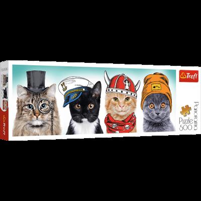 Opakowanie Puzzle Panorama Puszysta ekipa 500