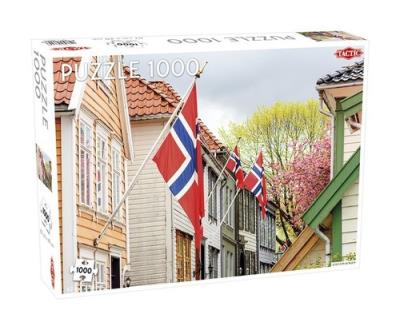 Opakowanie Puzzle Street in Bergen 1000