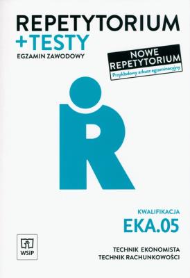 Okładka książki Repetytorium i testy egz. Kwalifikacja EKA.05.