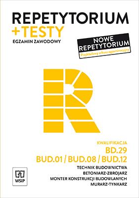 Repetytorium i testy.Technik bud.BD.29/BUD.01.... Autor: Tadeusz Maj, Mirosław Kozłowski, Popek Mirosława. SmakLiter.pl Okładka książki Repetytorium i testy.Technik bud.BD.29/BUD.01...