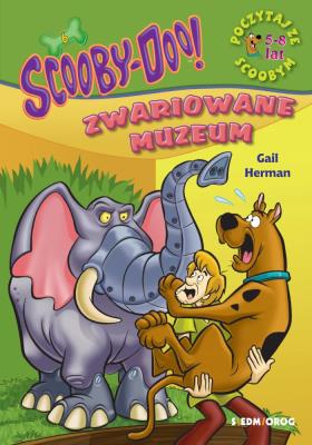 Scooby-Doo! Zwariowane muzeum. Autor: Herman Gail. SmakLiter.pl Okładka książki Scooby-Doo! Zwariowane muzeum