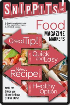Opakowanie Snippits! Food znaczniki jedzenie samoprzylepne