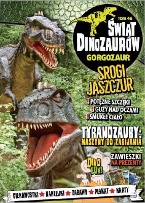 Świat Dinozaurów 46 Gorgozaur. Wydawca: Edipresse Polska. SmakLiter.pl Opakowanie Świat Dinozaurów 46 Gorgozaur