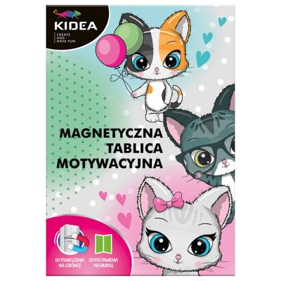 Tablica motywacyjna magnetyczna E Kidea. Wydawca: Derform. SmakLiter.pl Opakowanie Tablica motywacyjna magnetyczna E Kidea