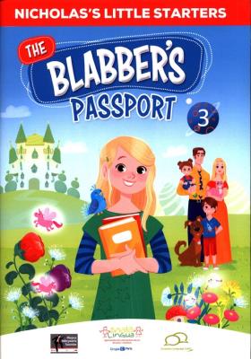 The Blabber's Passport 3. Autor: Dołhun Katarzyna, Sażyńska Antonina. SmakLiter.pl Okładka książki The Blabber's Passport 3