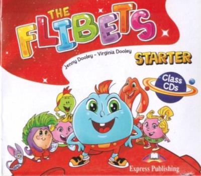 The Flibets Starter Class CDs. Autor: Jenny Dooley, Virginia Dooley. SmakLiter.pl Okładka książki The Flibets Starter Class CDs