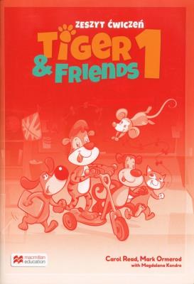 Tiger & Friends 1 WB + kod Student's App MACMILLAN. Autor: Carol Read, Mark Ormerod, Magdalena Kondro. SmakLiter.pl Okładka książki Tiger & Friends 1 WB + kod Student's App MACMILLAN