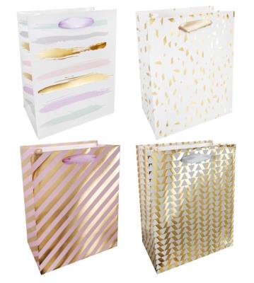 Opakowanie Torba prezentowa 18x23 pastelowo-złota
