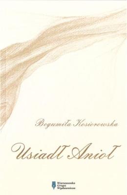 Usiadł Anioł. Autor: Bogumiła Kosiorowaka. SmakLiter.pl Okładka książki Usiadł Anioł