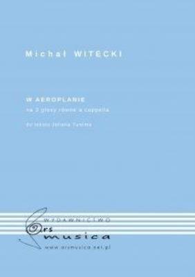 Okładka książki W aeroplanie na 3 głosy równe a cappella ...