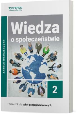 Okładka książki Wiedza o społeczeństwie podręcznik 2 liceum i technikum zakres rozszerzony