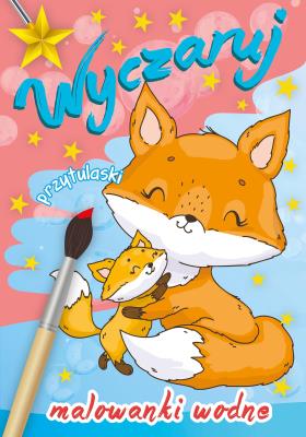 Okładka książki Wyczaruj przytulaski Malowanki wodne