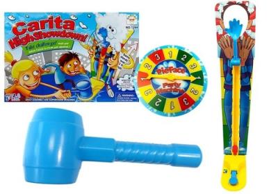 Opakowanie Zabawna Gra Uderz Młotkiem Bita Śmietana w Twarz