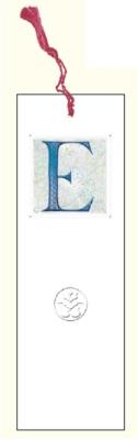 Opakowanie Zakładka do książki z anagramem Litera E