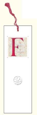 Opakowanie Zakładka do książki z anagramem Litera F