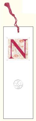 Opakowanie Zakładka do książki z anagramem Litera N