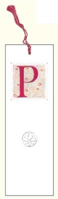 Opakowanie Zakładka do książki z anagramem Litera P