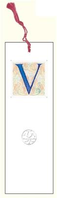 Opakowanie Zakładka do książki z anagramem Litera V