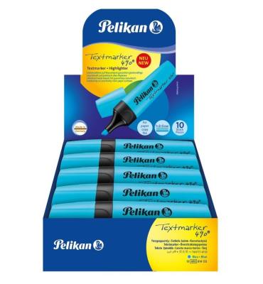 Opakowanie Zakreślacz 490 niebieski (10szt)