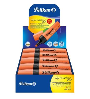 Opakowanie Zakreślacz 490 pomarańczowy (10szt)