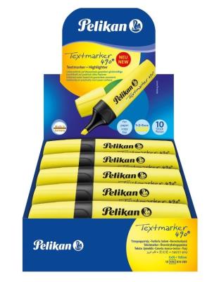 Opakowanie Zakreślacz 490 żółty (10szt)