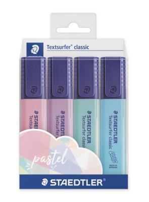Opakowanie Zakreślacz Staedtler Textsurfer classic Pastel 4 kolory
