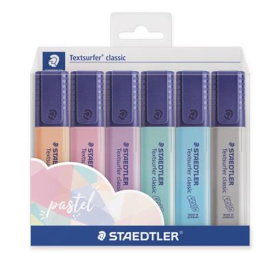 Opakowanie Zakreślacz Staedtler Textsurfer classic Pastel 6 kolorów