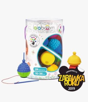 Opakowanie Zestaw kulko-klocków Lalaboom TREFL