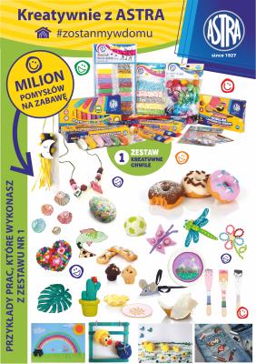 Opakowanie Zestaw plastyczny Astra kreatywne chwile