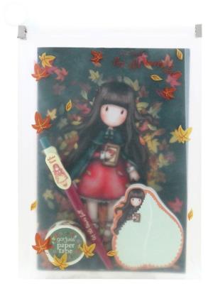 Opakowanie Zeszyt A5 z akcesoriami w saszetce - Autumn Leaves