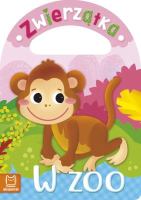 Okładka książki Zwierzątka w zoo. Książeczka kąpielowa