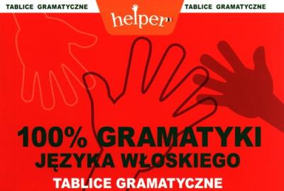 100% Gramatyki j.włoskiego Tablice KRAM. Autor: Anna Gogolin. SmakLiter.pl Okładka książki 100% Gramatyki j.włoskiego Tablice KRAM