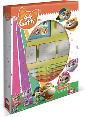 Opakowanie 44 koty - Pieczątki 4szt