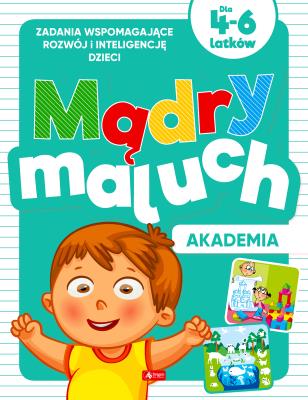 Akademia. Mądry maluch. Autor: Iwona Baturo. SmakLiter.pl Okładka książki Akademia. Mądry maluch