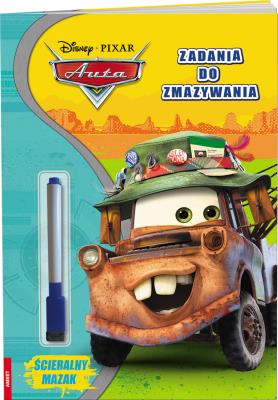 Okładka książki Auta. Zadania do zmazywania