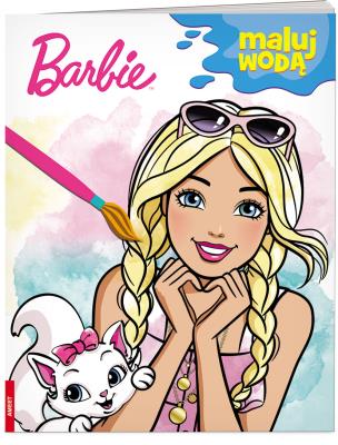 Okładka książki Barbie. Maluj wodą