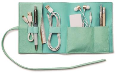 Opakowanie Bookaroo Travel Tech-Tidy Organizer podróżny mięta