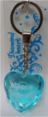 Opakowanie Brelok Serce diamentowe Najlepsza Przyjaciółka