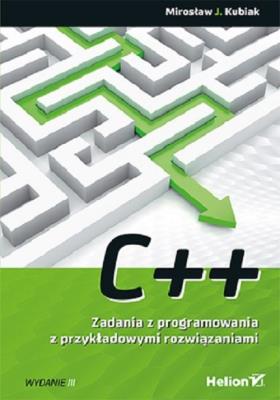 Okładka książki C++ Zadania z programowania... w.3