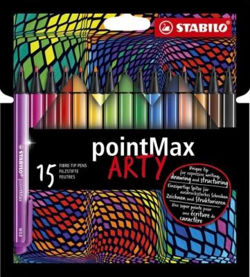 Opakowanie Cienkopis Pointmax Arty 15 kolorów STABILO