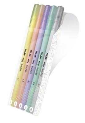 Opakowanie Cienkopis Sway Fineliner Pastel 5 kolorów MILAN