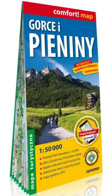 Comfort! map Gorce i pieniny 1:50 000 w.2020. Autor:   Praca zbiorowa. SmakLiter.pl Okładka książki Comfort! map Gorce i pieniny 1:50 000 w.2020