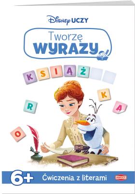 Okładka książki Disney Uczy Kraina lodu 2 Tworzę wyrazy