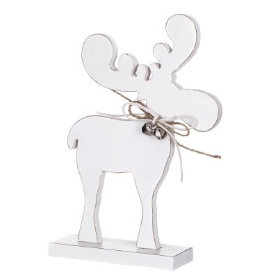 Opakowanie Drewniana dekoracja Renifer 3, 21x14cm, Dp Craft