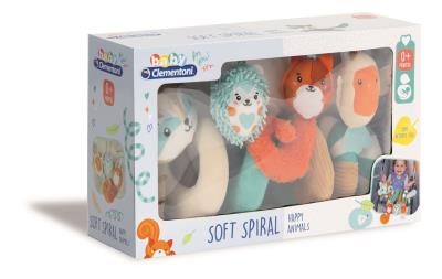 Edukacyjna spirala do wózka. Wydawca: Clementoni. SmakLiter.pl Opakowanie Edukacyjna spirala do wózka