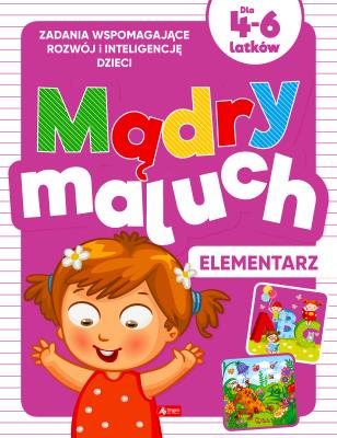 Elementarz. Mądry maluch. Autor: Iwona Baturo. SmakLiter.pl Okładka książki Elementarz. Mądry maluch