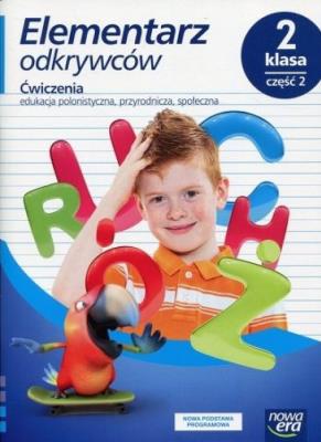 Okładka książki Elementarz odkrywców 2 Ćwiczenia cz.2 NE