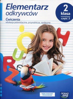 Okładka książki Elementarz odkrywców 2 Ćwiczenia cz.3 NE