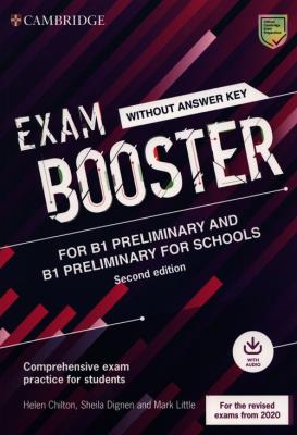 Okładka książki Exam Booster for B1 Preliminary and B1 Preliminary for Schools without Answer Key with Audio for the Revised 2020 Exams