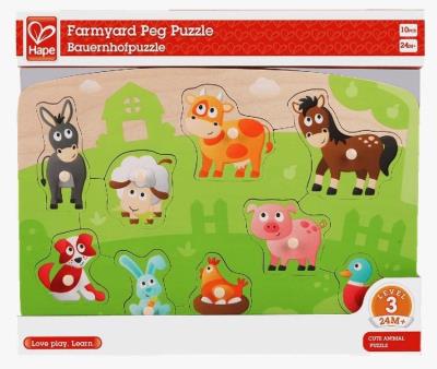 Opakowanie Farma układanka z kółkami